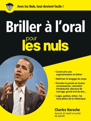 cover image of Briller à l'oral pour les Nuls